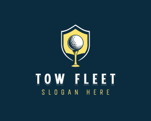 Golf Sports Competition logo design