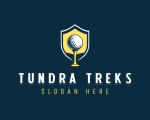 Golf Sports Competition logo design