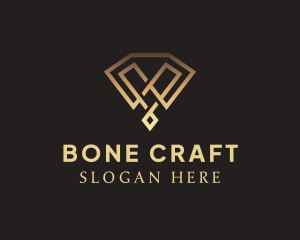 Diamond Jewelry Craft logo design