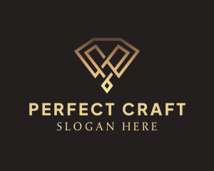 Diamond Jewelry Craft logo design