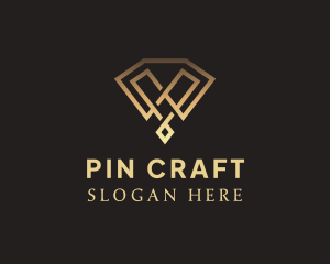 Diamond Jewelry Craft logo design