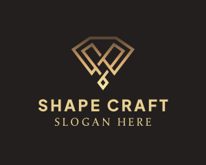 Diamond Jewelry Craft logo design