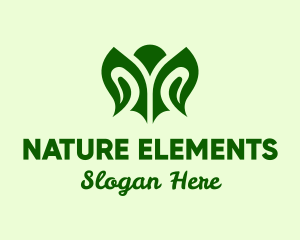 Nature Leaf Herb logo design