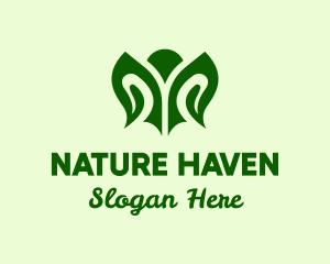 Nature Leaf Herb logo design