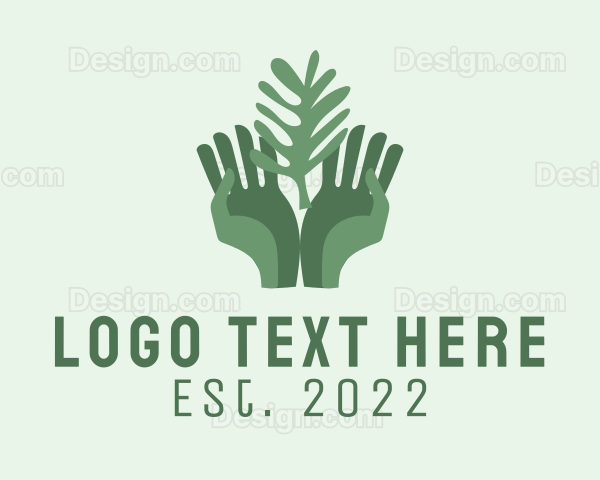 Green Hand Gardening Logo