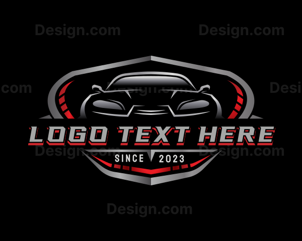 Premium Car Garage Logo