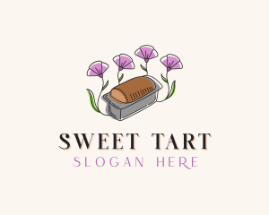 Floral Bread Loaf logo design