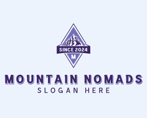 Adventure Mountaineering Summit logo design