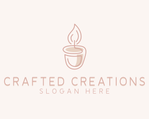 Scented Candle Decor logo design