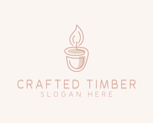 Scented Candle Decor logo design