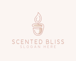 Scented Candle Decor logo design