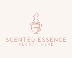 Scented Candle Decor logo design