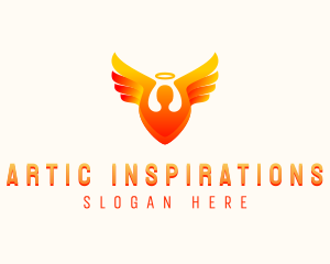 Holy Spiritual Angel logo design