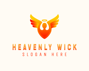 Holy Spiritual Angel logo design