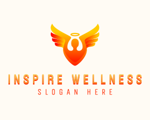 Holy Spiritual Angel logo design