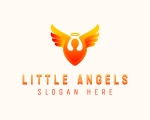 Holy Spiritual Angel logo design