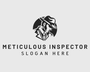 Detective Spy Investigator logo design