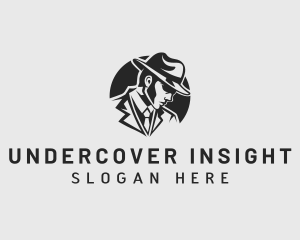 Detective Spy Investigator logo design