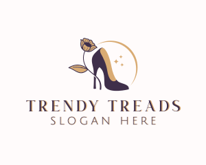 Floral Stiletto Heels logo