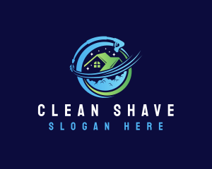 Power Wash Cleaning logo design