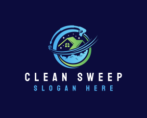 Power Wash Cleaning logo design