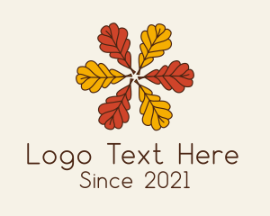 Dry Leaves Foliage logo