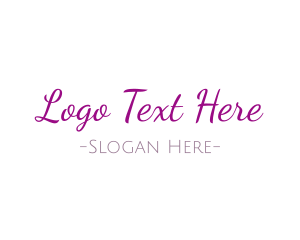 Sleek - Casual Elegant Handwriting logo design