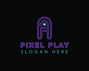 Arcade Game Neon logo