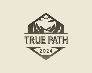 Mountain Path Travel logo design