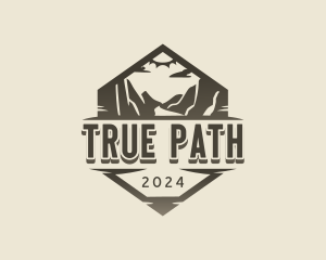 Mountain Path Travel logo design