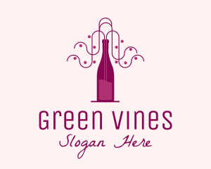 Wine Bottle Vines logo