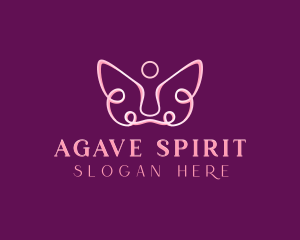 Halo Angel Spiritual logo design