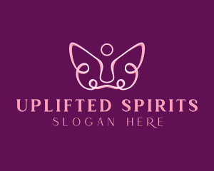 Halo Angel Spiritual logo design