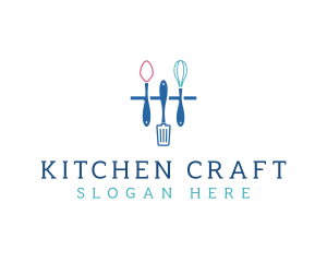 Kitchen Utensils Cooking logo design