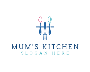 Kitchen Utensils Cooking logo design