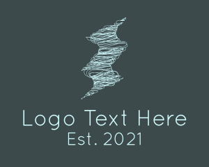 Scribble Twister Lightning logo