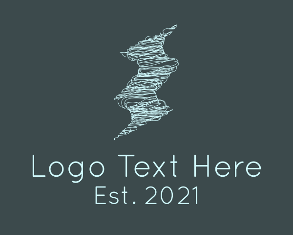 Tornado logo example 3