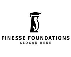 Academic Penguin Graduate logo