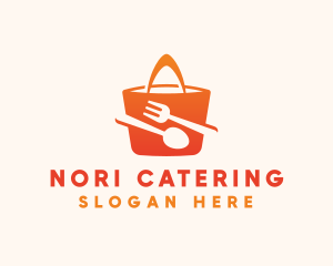 Orange Bag Food  logo design