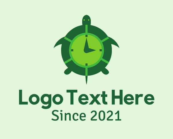 Sea Tortoise logo example 2