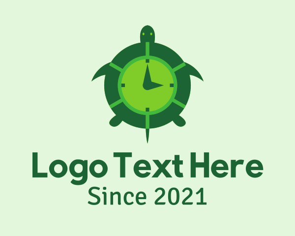 Green Turtle Clock logo