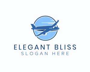 Jet Plane Travel Logo