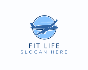 Jet Plane Travel Logo