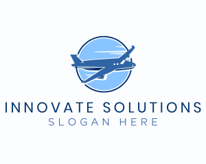 Jet Plane Travel Logo