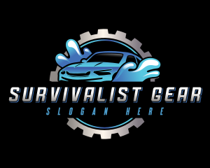 Vehicle Cleaner Automotive logo design