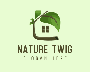 House Plant Residence logo design