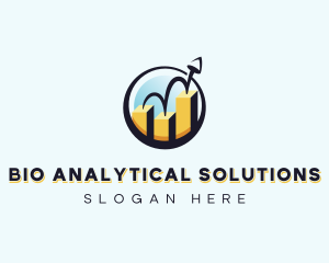 Graph Finance Analytics logo design