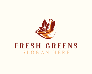 Organic Bowl Salad  logo design