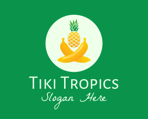 Fresh Tropical Fruits logo design