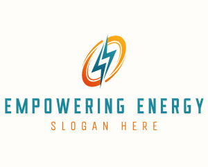 Power Lightning Electric logo design